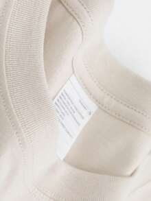 Disney's "Monsters University" Cartoon Printed Ladies' T-Shirt-Breathable Light Round Neck Casual T-Shirt, Regular Version Of Summer Street Clothing, With Disney Character Printing, Disney Short Sleeves, Summer Women's Clothing. - 杏色 - 查看 3