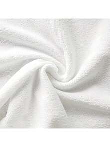 2 件超细纤维可爱猫咪图案吸水洗碗布、干毛巾、清洁抹布，非常适合厨房、烹饪、烘焙、母亲节、乔迁、生日礼物 - 白色 - 查看 8