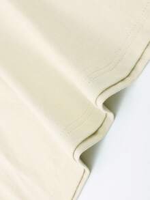 Godspeed To The Moon Astronaut Space Distressed Oversized Graphic Tee Men's Short Sleeve Pure Cotton T-Shirt Loose Fit, Y2K Streetwear Vintage Casual Pyramid Aesthetic Baggy 100% Cotton Pullover Gift - 杏色 - 查看 6