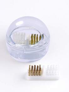 Bộ cọ vệ sinh máy mài móng có thể tháo rời, bao gồm đầu cọ mềm và cứng, cọ đánh bóng móng, cọ vệ sinh dây đồng cho máy mài móng, phụ kiện dụng cụ vệ sinh máy mài móng. - Nhiều màu - Xem 13