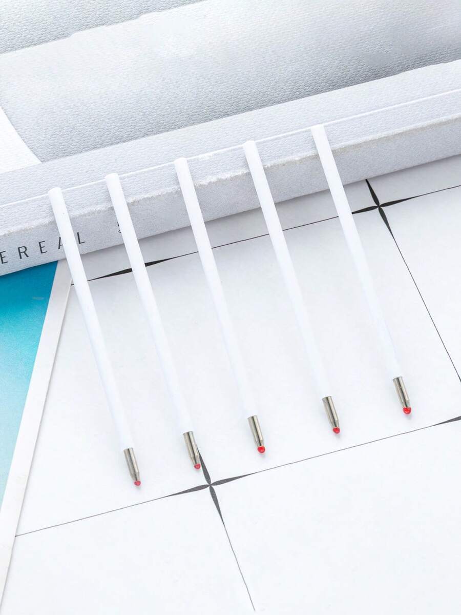 6/10/20 Plastic Tool Pen Replacement Refill, Smooth Writing Ballpoint Pen Replacement Refill, Short Small Replacement Refill, 6.9cm (2.71in) Length, 1.0mm Bullet Plastic Refill. - Sets - View 1