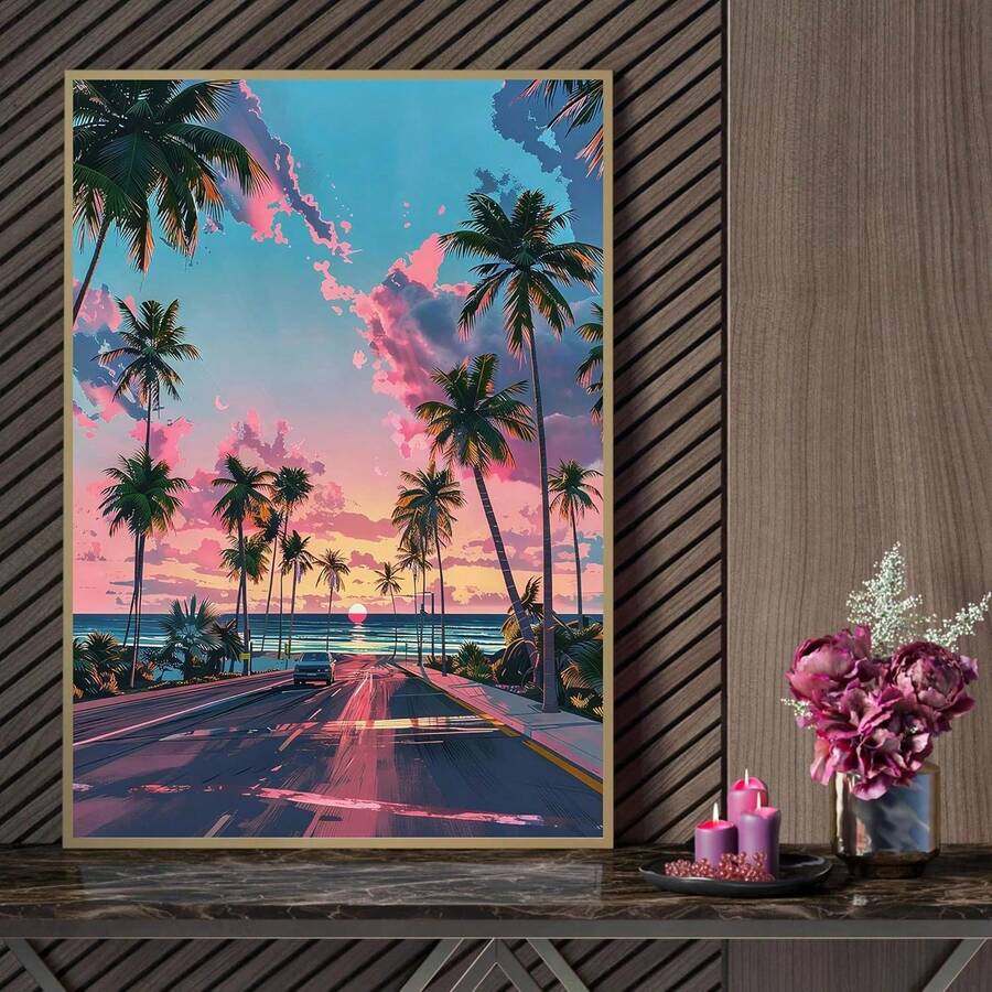 Qingfei Precise Printed Peerless Peony Cross Stitch, Living Room Bedroom Wall Hanging - No Frame - View 1