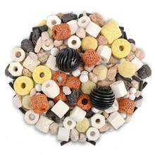 1 Lb (420g) Aquarium Ceramic Rings Filter Media, Aquarium Filter Material, Bacteria Filter Material, Turtle Tank Water Purification Material, Aquarium Biological Filter Media, Ceramic Rings, Activated Carbon, Bio Balls, Freshwater And Saltwater Biological Filter Media, Suitable For Koi Pond And Aquarium (With Mesh Bag) - View 8