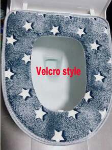 1pc Toilet Seat Cover, Thickened Toilet Seat Pad For All Seasons - Multicolor - View 17