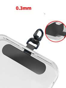 Alloy Lanyard Gasket 360° Rotatable Stainless Steel Phone Hook Metal Washer Secures Phone Lanyard Spring Gift - Multicolor - View 5