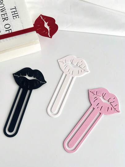 1 PC Lip-Shaped Bookmarks Are Fun And Suitable For Teachers, Students, And Book Lovers. They Can Be Used In Schools, Offices, And Homes, Making Them A Great Little Gift For Friends Or A Decorative Item For Valentine'S Day