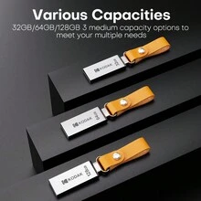 Kodak Flash Drive USB 2.0 Kecepatan Tinggi Desain Pena Logam 32GB 64GB 128GB Sempurna Untuk Musik di Mobil & Penggunaan Kantor - View 5