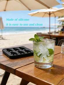 2026 Big Foot Monster Ice Cube Tray, Easy Release, Dishwasher , Reusable 6-Cavity Silicone Ice Mold, Suitable For Whiskey Parties And DIY Beverages, Fun - Multicolor - View 6