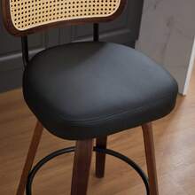 Barstools - สีดำ + หนัง PU + โฟม - ดู 7