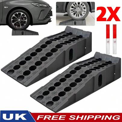 1 PAIR HEAVY DUTY 8 TON GVW LOW  VEHICLE CAR VAN RAMPS