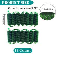 Bộ 14 vòng hoa xốp, bộ khối xốp dài 2,7 mét, giá đỡ hoa thấm hút dùng trang trí cổng vòm cho đám cưới, sân vườn, nhà cửa. - C - Xem 9