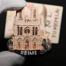 Bộ 7 nam châm tủ lạnh, hình các địa danh nổi tiếng của Pháp - Bảo tàng Louvre, Khải Hoàn Môn, Tháp Eiffel, Nhà thờ, Cung điện Versailles, quà lưu niệm du lịch, trang trí tủ lạnh, trang trí nhà bếp, quà tặng ngày lễ, quà tặng Pháp. - Nhiều màu - Xem 7