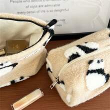 Large Capacity Cute Panda Cosmetic Bag, Toiletry Organizer Pouch, Inner Lining Bag, Pillow Bag - Multicolor - View 7