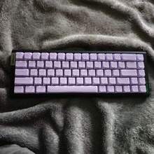 136 Keys Full Set Purple Wave Keycaps, Suitable For Mechanical Keyboard And Magnetic Axis Keyboard DIY - View 2