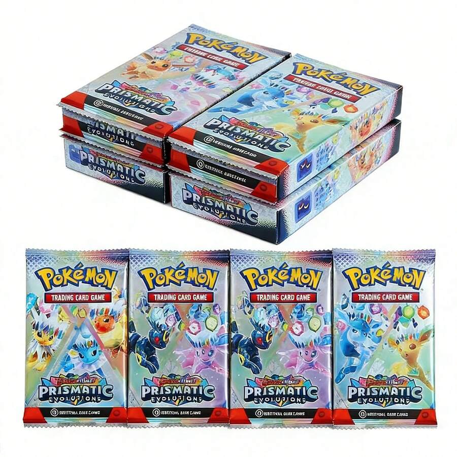 TCG Premium TCG Prismatic Evolutions Bagged Cards, Prismatic Evolutions Booster Pack - Bagged Cards, Random Styles - Multicolor - View 1