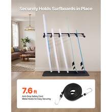 Indoor Stand Up Paddleboard Storage Racks - Wandmontage, 5 Ebenen - View 3