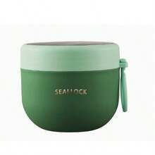 600ml Portable Oatmeal Yogurt Cup, PP Material Food Storage Container With Lid, Spoon And Silicone Handle, Breakfast Cup, Food Container, Lunch Bag, Oatmeal Cup Lunch Bag, Leak-Proof Food Container, Suitable For Home, School, Office, Travel, Back To School, Outdoor Picnic, Suitable For Holding Fruit, Pudding, Yogurt, Salad, Cereal, Milk And Soup - Multicolor - View 13