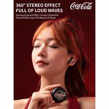 Coca Cola 可口可乐 T13 真无线蓝牙耳机，半入耳式设计 | 13mm 动圈单元 | ENC 降噪 | 蓝牙 5.4 | 15 小时超长续航 | 触控操作 | Type-C 快速充电 - 查看 5