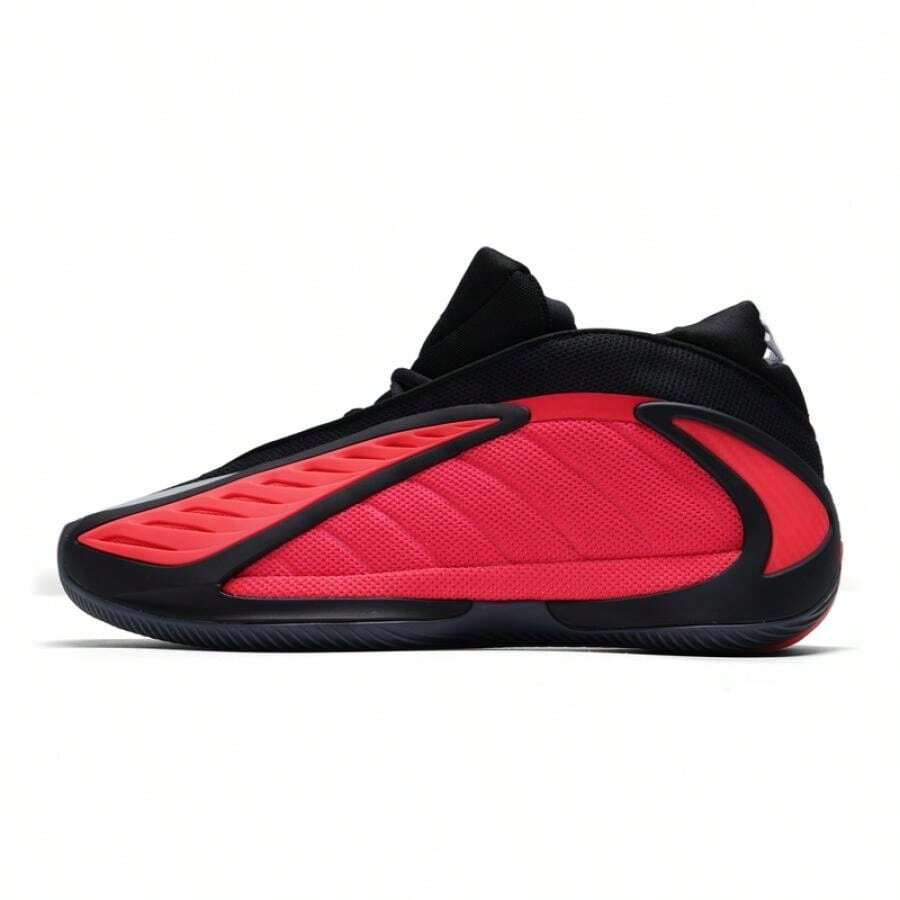 Adidas 男鞋女鞋 日常休閒鞋春球運動鞋 ANTHONY EDWARDS 2 舒適籃球鞋 JQ9503 - 紅色/黑色 - 查看 1