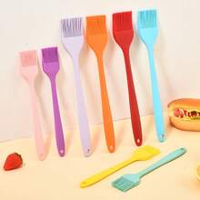 Heat-Resistant Silicone Oil Brush For Cooking, Baking, Grilling. High-Temperature Baking Cloth, Professional Grill Brush - Multicolor - View 8