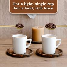 1个双头量勺，403不锈钢材质，咖啡勺，茶匙，1茶匙（5毫升）和1汤匙（15毫升）双头长柄量勺，咖啡量勺 - 403不鏽鋼 - 查看 6