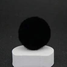 1pc #112 Portable Angled Foundation Brush, #124 Loose Powder Brush, Short Handle Makeup Brushes - Silver - View 3