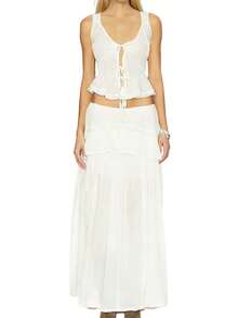 Women Blouses & Shirts - White - View 4