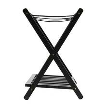 Foldable Luggage Rack Black Portable Suitcase Stand Storage Home Hotel Shelf - Black - View 5