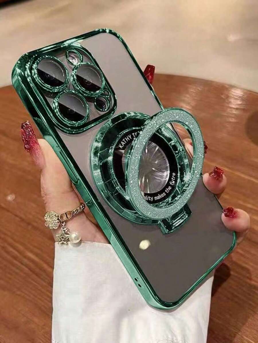 1个电镀TPU手机壳，适用于17 Pro Max/15 Pro Max/16 Pro Max/16 Pro/14 Pro Max/14 Pro/13 Pro Max/16 16e/12/11 - 軍綠色 - 查看 1