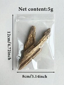 5克沉香木，含虫蛀沉香木，纯天然高品质，富含精油，香味持久，适用于瑜伽、冥想、放松和舒缓睡眠。家用香薰可以净化空气，舒缓情绪。 - 沉香木 - 查看 6