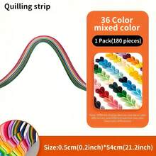 DIY纸条、DIY手工套装、DIY素描、适合初学者的折纸艺术 - 彩色 - 查看 2