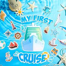 20pcs/Set First Cruise Ship Door Magnets, PVC Material, Funny Cruise Decor, Dishwasher Magnets, Carnival Cruise Essential, Scratch-Resistant And Reusable, Ideal For Cruise Ship Decoration - 20pcs Summer Cruise Style - View 6