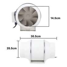 Extractor de aire silencioso y potente de 6 pulgadas - Ver 2