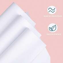 15"X 20"Kraft Paper Sheets Bulk White Paper, Large Craft Paper For Arts, Drawing, DIY Projects, White Wrapping For Gift Shipping Packaging 200 Sheets - 白色200P15X20英寸 - 查看 4