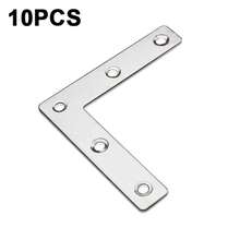 10pcs 7-Shaped Right Angle Brackets, Furniture Hardware Accessories - 10 - View 7