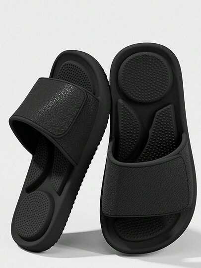 新款男士拖鞋，夏季EVA加厚鞋底，适合淋浴、浴室、室内外穿着