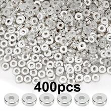 400pcs Heart Shaped DIY Beads For Bracelet, Necklace, Earrings, Keychain, Phone Chain, Jewelry Making, Birthday Party Gift - Round Gasket - View 12