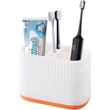 Toothbrush Holder, Toothbrush Holders Bathrooms, Tooth Brush Holder For Bathroom Countertop(Anti - Slip) - 預設 - 查看 1
