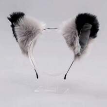 3pcs/Cute Cat Cosplay Set: Faux Fur Ears, Tail And Bell Collar - Suitable For Halloween, Anime Conventions And Furry Parties Cosplay Costumes - Cute Cat Cosplay Set - Multicolor - View 6