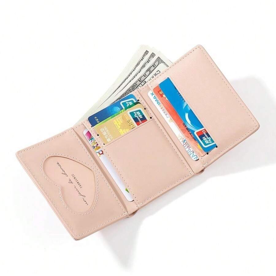 Exquisite Leather Card Bag, Change Storage Bag, Cartoon Cat Personalized Mini Wallet - Bank Card Wallet - View 1
