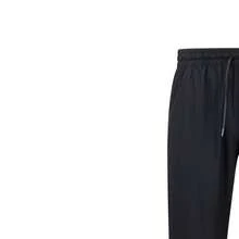 Asics Men's Reflective Running Pants, Woven Long Pants 2011D627-001 - Black - View 4