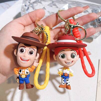 Toy Story Keychain Buzz Lightyear Woody Keychain Is Suitable For Giving Gifts To Loved Ones At A Reasonable Price During The School Season
