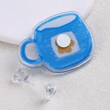 3D亚克力卡通图案底座磁性练习支架，可爱日式美甲展示架/练习工具，日式美甲DIY工具及摄影道具 - 彩色 - 查看 15