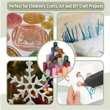 100pcs Hot Melt Glue Sticks, Clear Adhesive Bars, DIY Craft Glue, Suitable For Glue Gun, Office & Home Use, Toy & Plastic Crafts, Industrial Glue Sticks - 10cm - View 5