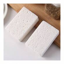 6 - Pack Non - Scratch Scrub Sponges - Sponges Dishes And Washing Dishes, Cleaning Sponges For Kitchen Home Office, Magical 3D Art And SuppliersWhite - B-trắng - Xem 4