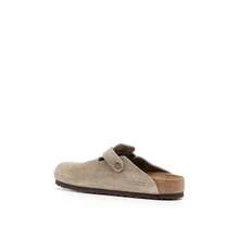 BIRKENSTOCK - Women Boston Suede Soft Footbed - TAUPE - View 3