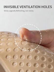 1pc Women's Sexy U-Shaped Backless Self-Adhesive Nipple Cover Bra Lift Enhancer, Full Coverage, Reusable, Suitable For Wedding Photography - Multicolor - View 4