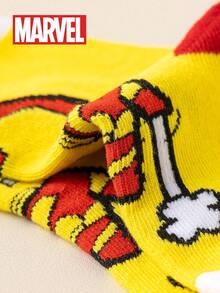 Marvel 1/5/10 Pairs Kids Socks Superhero Socks, Boys Short Tube Socks, Cartoon Spring/Summer Girls Socks, Children Fans Superhero Character Socks - Multicolor - View 8