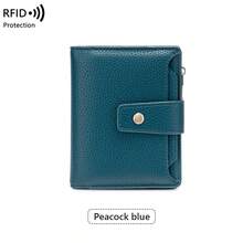 High Capacity RFID Waterproof PU Leather Wallet Card Holder, Essential For Travel - Multicolor - View 19