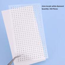 混合装 2mm/3mm/4mm 发用自粘珍珠贴纸 面部珍珠贴纸 适用于头发、面部化妆、美甲 DIY 手工艺品 - 貼紙 - 查看 14